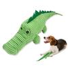 Dog Plush Toys Squeak Alligator for Dogs Interactive Stuffed Animal Chew Toy for Small Medium Dogs Reducing Boredom