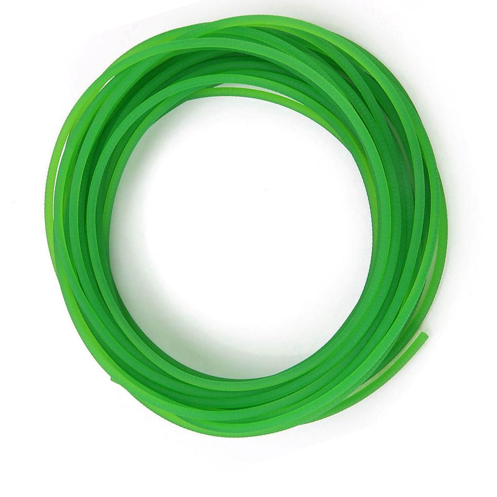 Green Rough Surface PU Polyurethane Round Belt for Drive Transmission