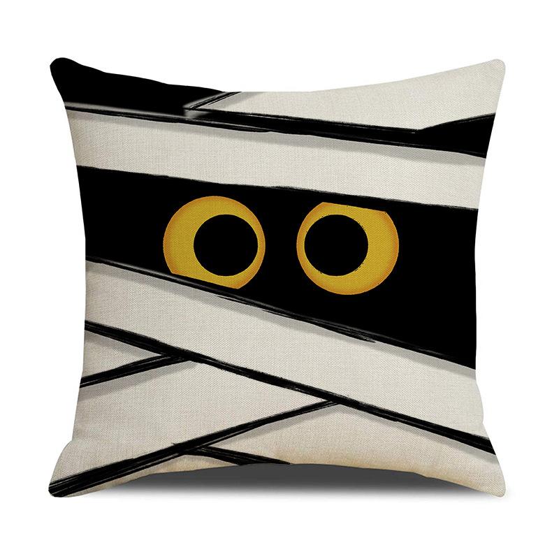 New Halloween Throw Pillow Case Funny Fun Horror Cushion Holiday Party Decoration Sofa Pillow