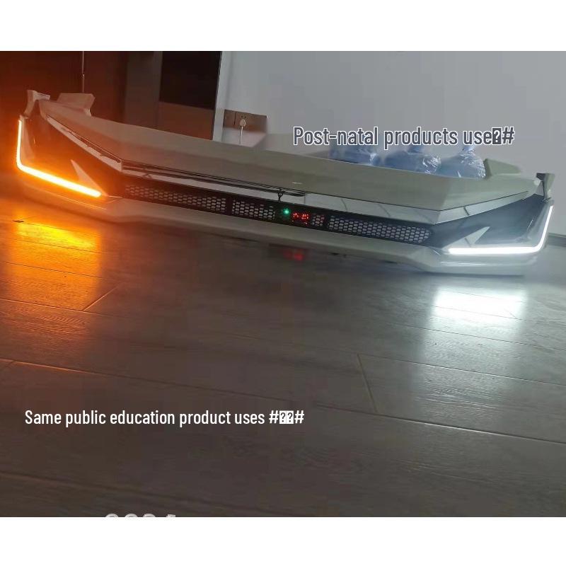 Compatible Toyota Prado 2018 Front Bumper Daytime Running Lights