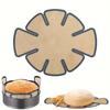 1 pièce Tapis de levage et de cuisson pour pain en silicone antiadhésif - Tapis rond réutilisable de qualité alimentaire pour pâte, Accessoire de cuisson facile à nettoyer, Tapis de cuisson pour pain