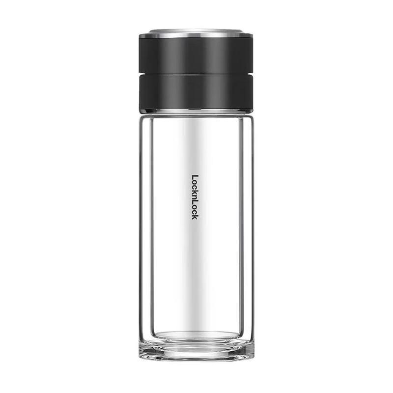 LOCK&LOCK LLG6013 Tea Separation Glass Water Bottle