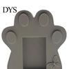 Precious Pet Memory Holder Tombstone Dog Memorial Stone, with Built-in Photo Card Slot, 3D Butterfly And Stone Design Paw Design, Commemorative