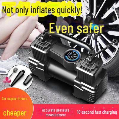 Universal Portable Electric Air Pump for Cars: Handheld, 12V Battery & 36V/48V Compatible