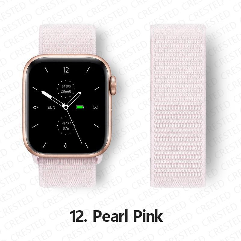 Pasek Nylonowy z Pętelką Do Pasków Apple Watch 44mm 40mm 49mm 41mm 45mm 46mm paski Bransoleta iWatch Seria 7 6 5 se 8 9 ultra 2 3 10 11