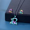 Mother's Day Mama Letter Pendant Necklace For Women Mom Nameplate Clavicle Chain Choker Stainless Steel Jewelry Minimal Gift