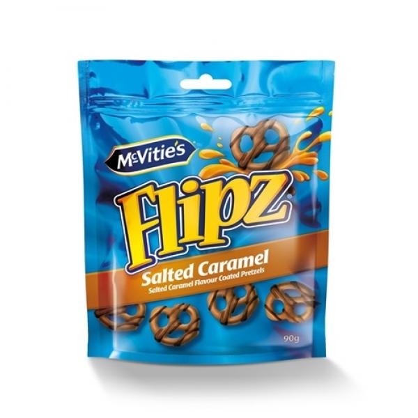 Flipz Salted Caramel Pretzels 90g