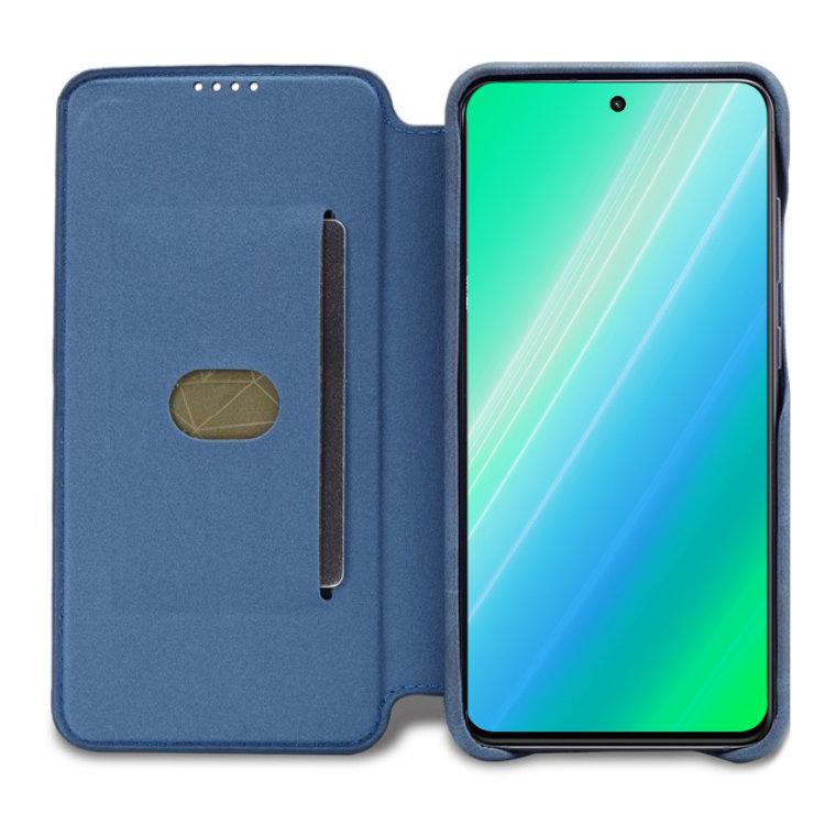Flip Case for Samsung Galaxy A54, ERBORD Retro, Blue