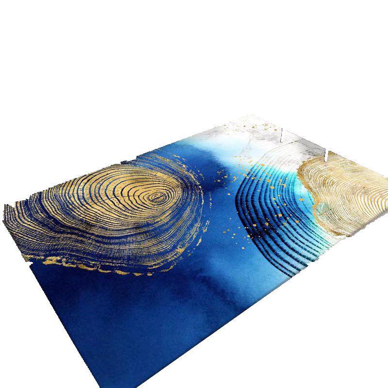 Modern Minimalist Cross-Border Carpet: Rectangular Rug for Living Room, Coffee Table, Bedroom, or Bedside.