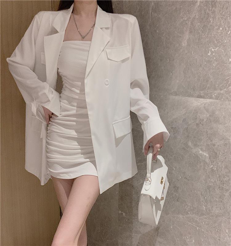 2024 Summer European & American Slimming Bodycon Bandeau Dress