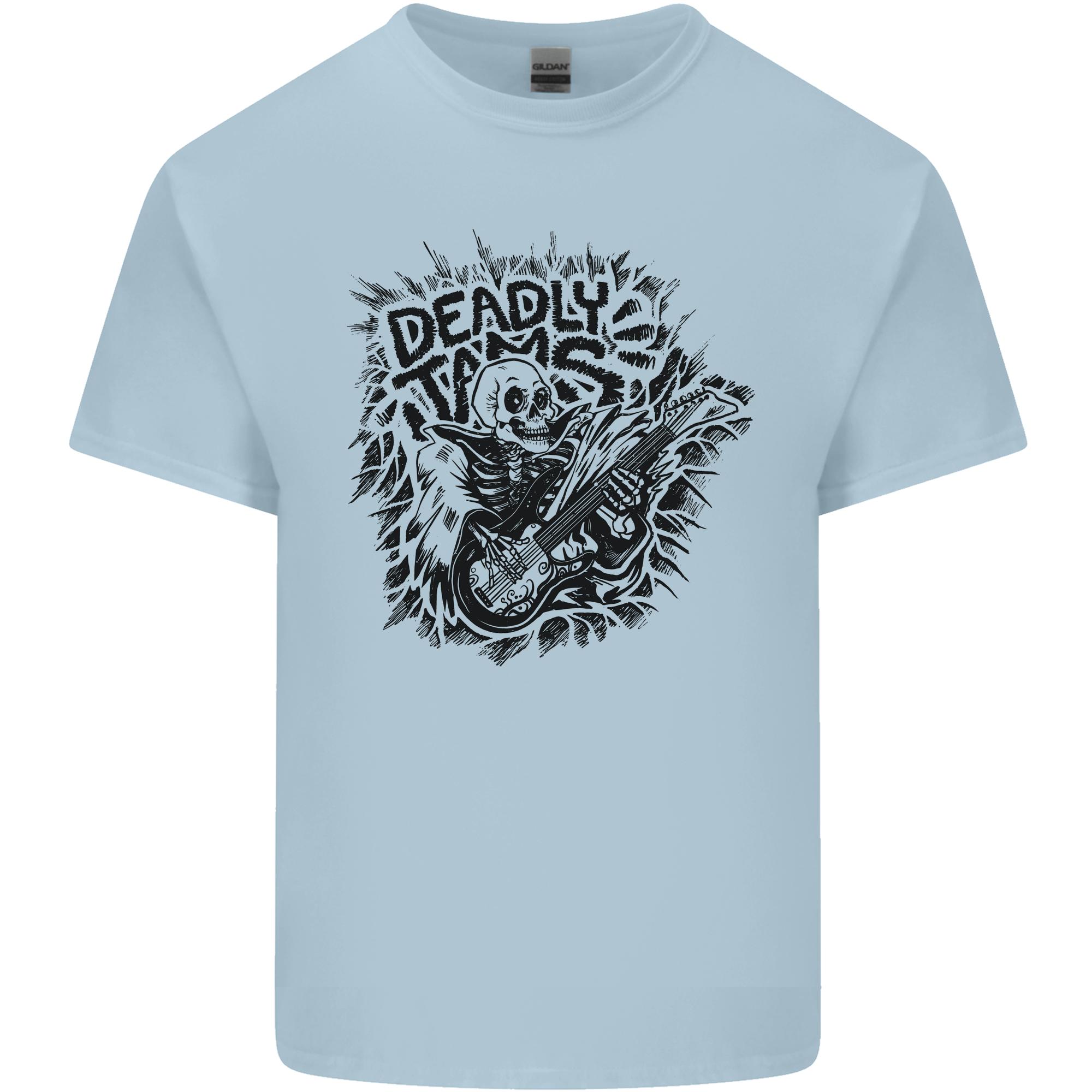 Deadly Tams Guitar Guitarist Rock Metal Punk Unisexs Light Cotton TShirt S