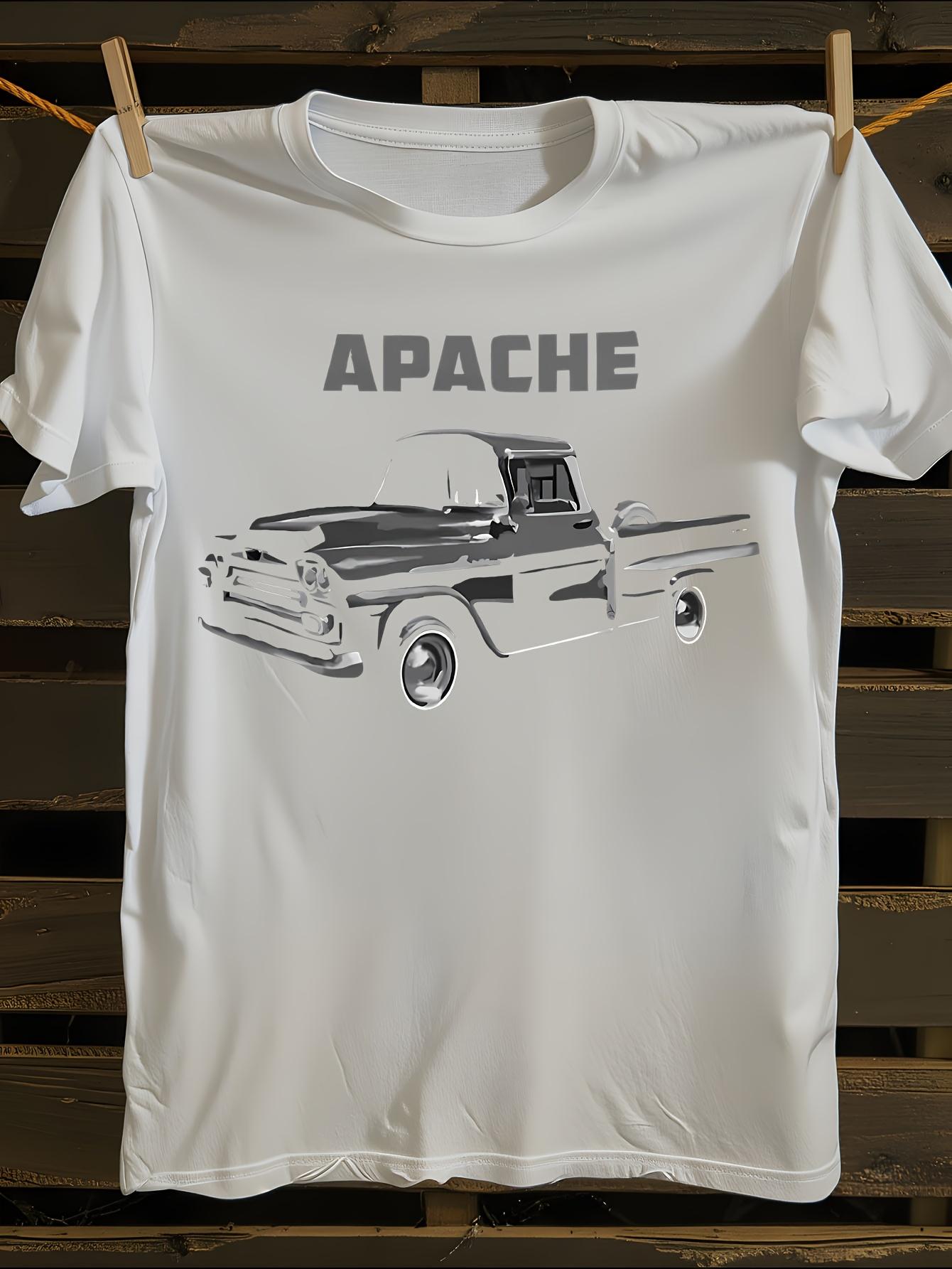 Vintage 1958 for Apache Pickup Truck Graphic T-shirt S