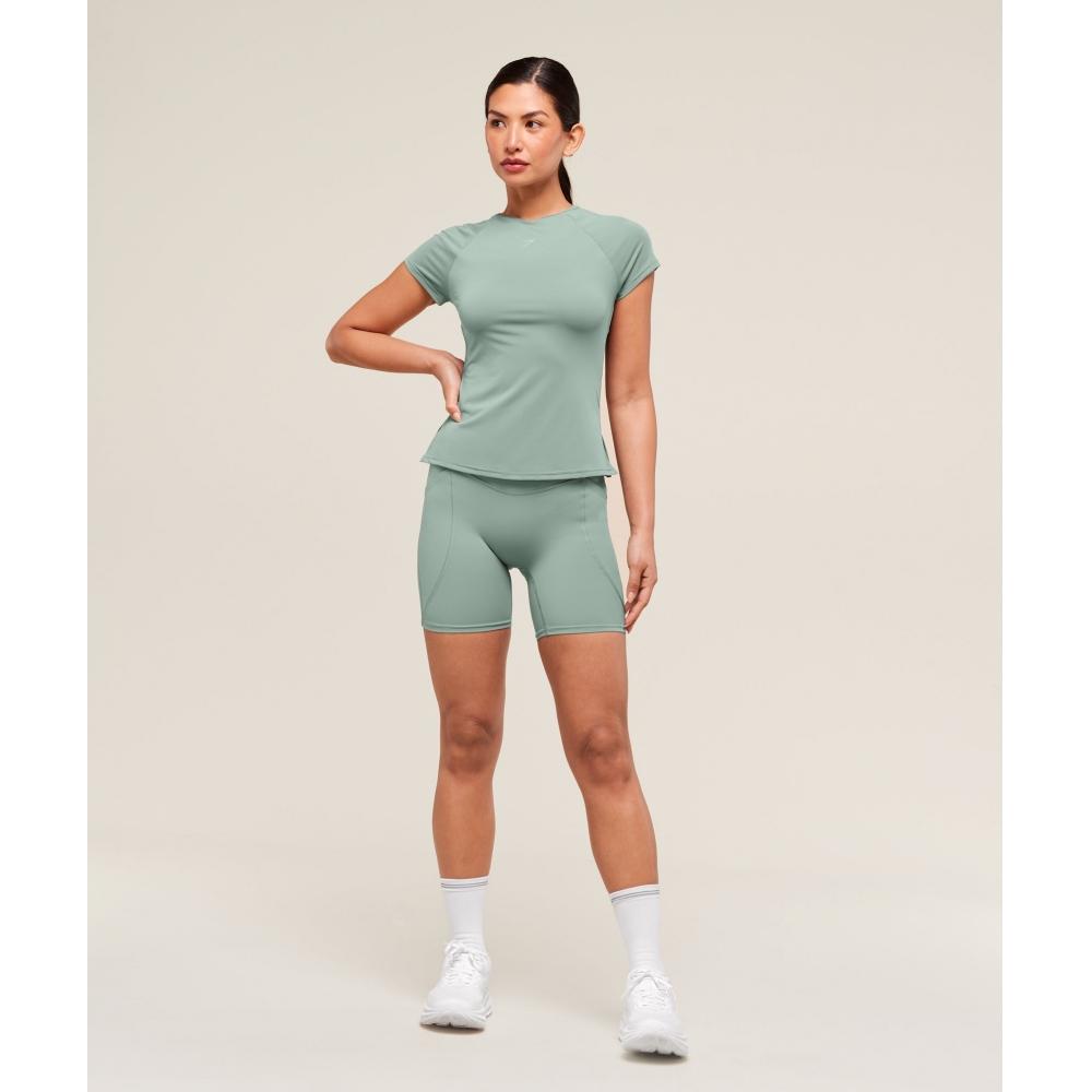 Gymshark Running Back VenT T shirT celesTe Blue B3b1b Udbp