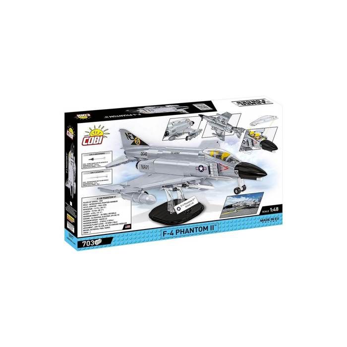 Jeu de construction - COBI - F-4 Phantom II - 703 briques - Gris - 1:48