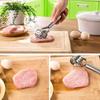 Kitchen Household Tools Stainless Steel Useful Loose Meat Tenderizers Meat Hammer for Steak Knock-sided for Steak Pork Supplies