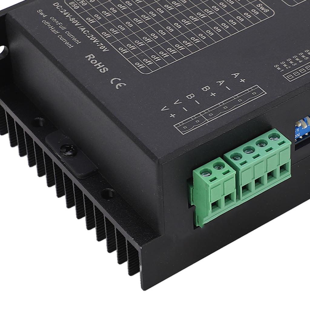 2 Phase Stepper Motor Controller Board Spontaneous Pulse 42 57 60mm Stepper Motor Driver DC24‑80V AC20‑70V