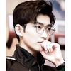 Handmade CHAR trendy and versatile glasses frame, ultra-light pure titanium retro round frame with anti-blue light myopia frame for men and women