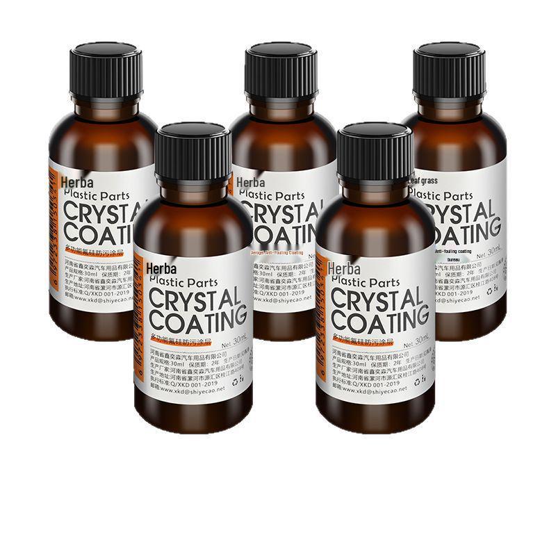 Car Plastic Parts Restorer: Black Bumper & Interior Repair Coating Agent