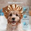 Wiederverwendbare Haustier-Bade-Ohrenschützer Bequeme Hundebadehaube Weiche Katzen-Duschhaube Tier-Spa
