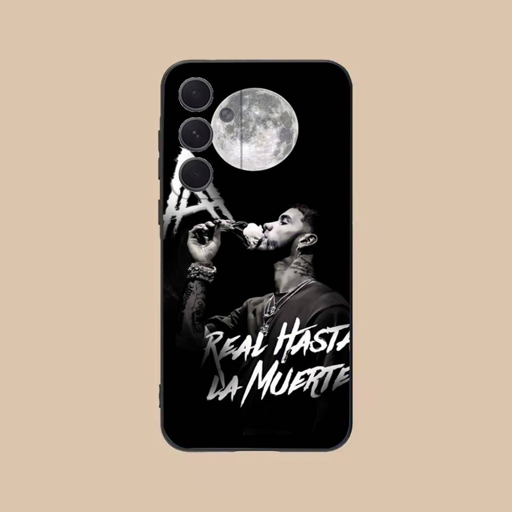 

A-Anuel A-AA Rapper Phone Case For Samsung S25,24,21,22,23,20,S30,Ultra,Plus,Fe,Lite,Note,5G Black Soft SamsungS26ULTRA