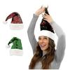 Color-Changing Flip Sequin Santa Hat — Reversible RedGreen “Magic Flip” Sequins, White Fur Trim — Festive Christmas Cap
