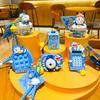 Keychain Pendant Doraemon Cars Bags Acrylic Accessory Gifts Kids Keyring Car