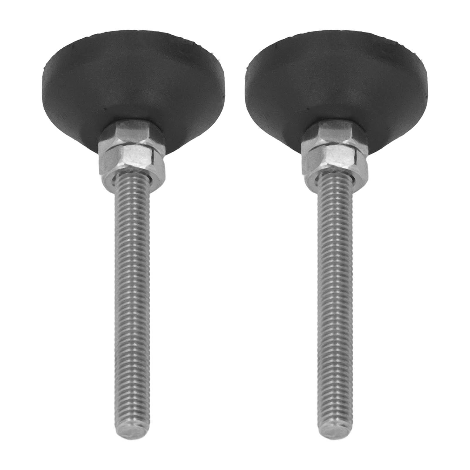 

2 шт. Мебельные глайды Поворотные регулировочные опоры Регулируемые нейлоновые резиновые основания Регулировочные ножки D30xM6x50