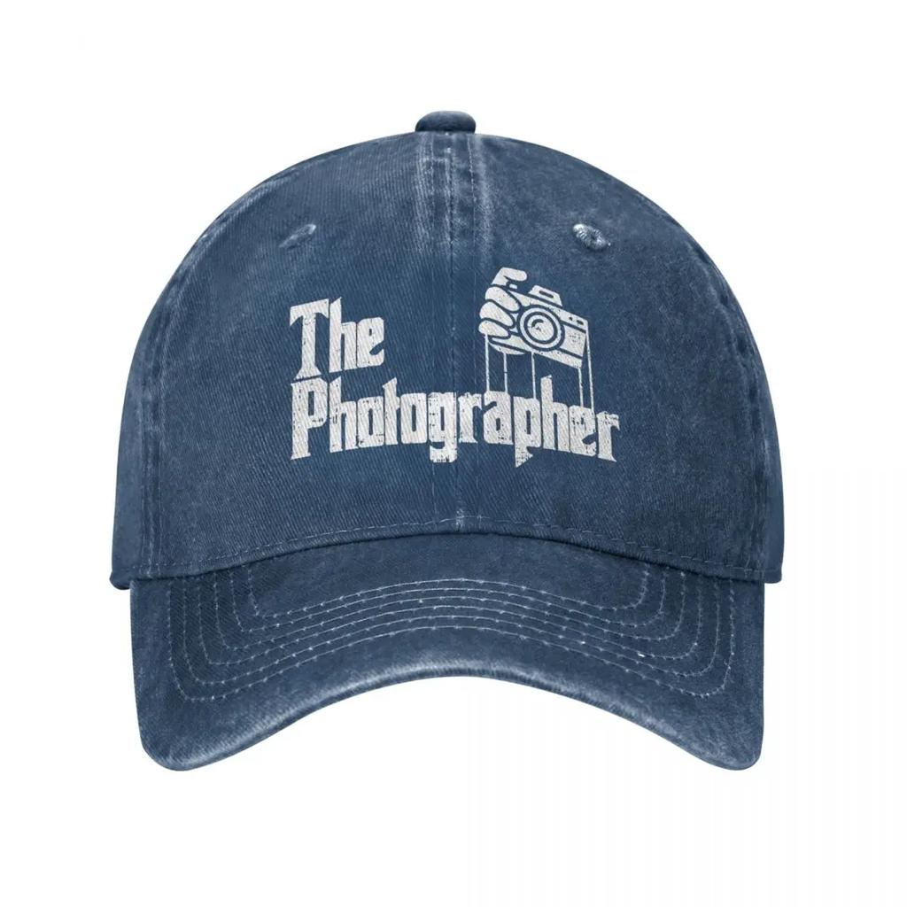 Photography The Photographer Baseball Cap Vintage Distressed Denim Snapback Cap Men Women Workouts Gift Hats Cap