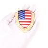 3D Metall Autoaufkleber Italien Frankreich Deutschland England Amerika Flagge Emblem Abzeichen Aufkleber