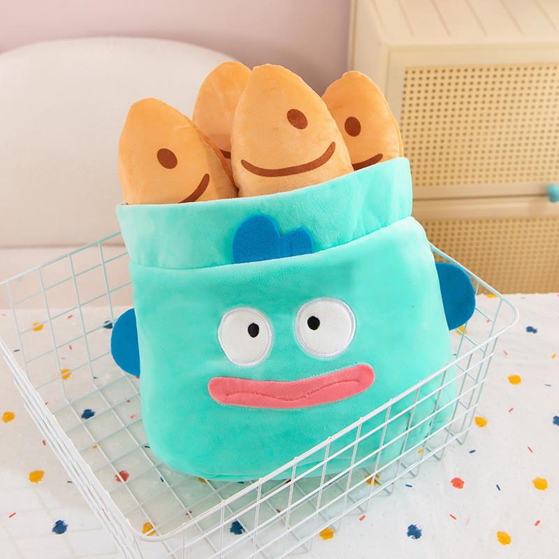 

Adorable Plush Doll Ugly Fish Bread Design Cute Anime Stuffed Toy For Kids 25cm
