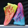 Men Stylish Basketball Shoes Field Training High-Top Plush Comfort Anti-Skid Athletic Footwear Lace-Up Daily Flat Athletic Shoes