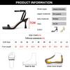 Ankle Strap High Heeled Sandals Women Fashion Pu Leather Square Toe Sandles Woman Summer Buckle Party Pumps Shoes Female