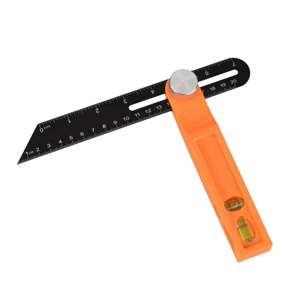 Adjustable Measuring Tool High Precision Sliding Level Ruler Level Tool T-Shape Ruler  Woodworking