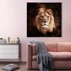 Digital Art Lion Painting Print Modern Abstract Canvas Poster Creative Animal Picture for Living Room Home Wall Decor Cuadros