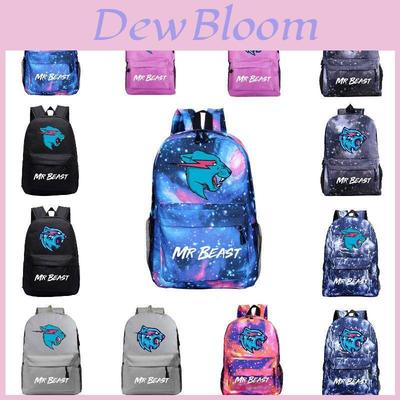 Trendiger Mr Beast Rucksack Perfekt für Schule und Reisen