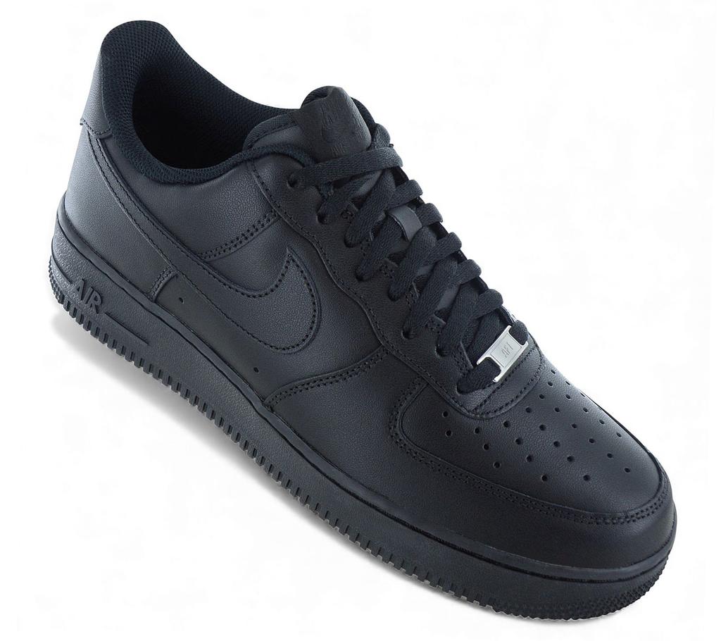 Nike Air Force 1 Low 07 - Herren Sneakers Schuhe Leder Schwarz CW2288-001 ORIGINAL