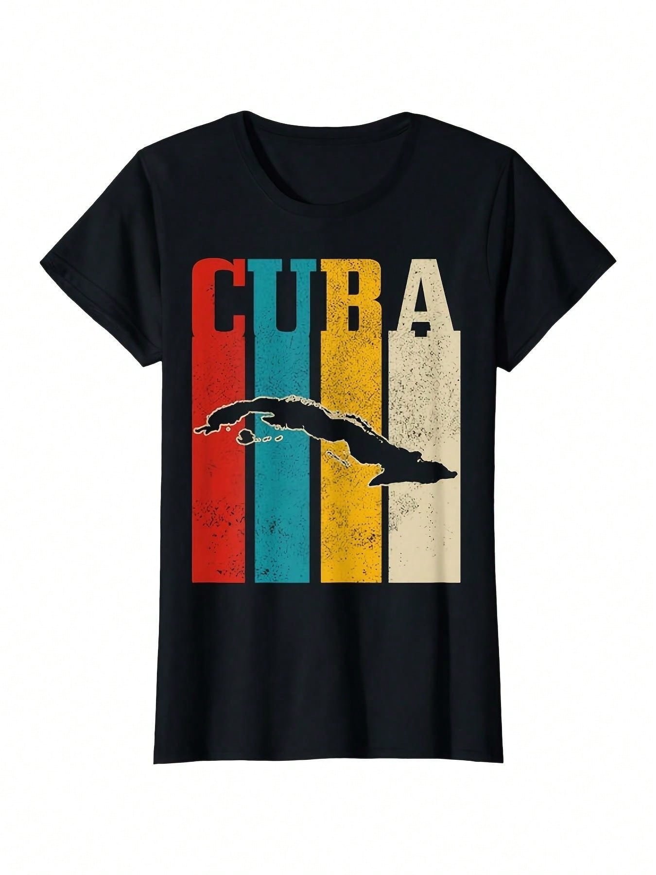 Vintage  Island Map Caribbean Pride Vintage T-Shirt S разноцветный