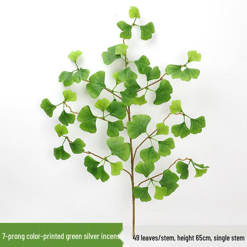 Artificial Banyan Branches with Laminated Plastic Leaves for Landscaping and Decoration