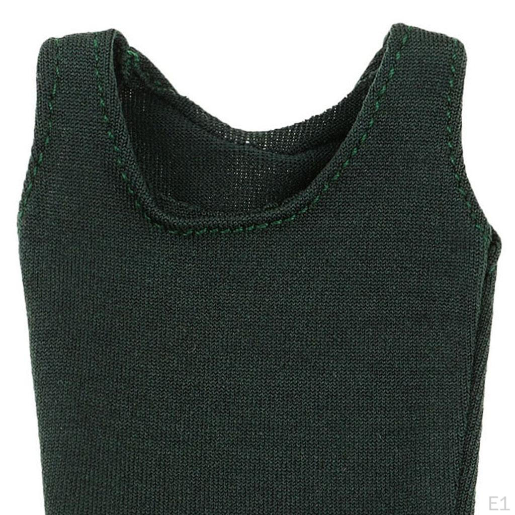1/6 Action Figure Doll Clothes, Solid Tank Top , 12 Inch Female Body