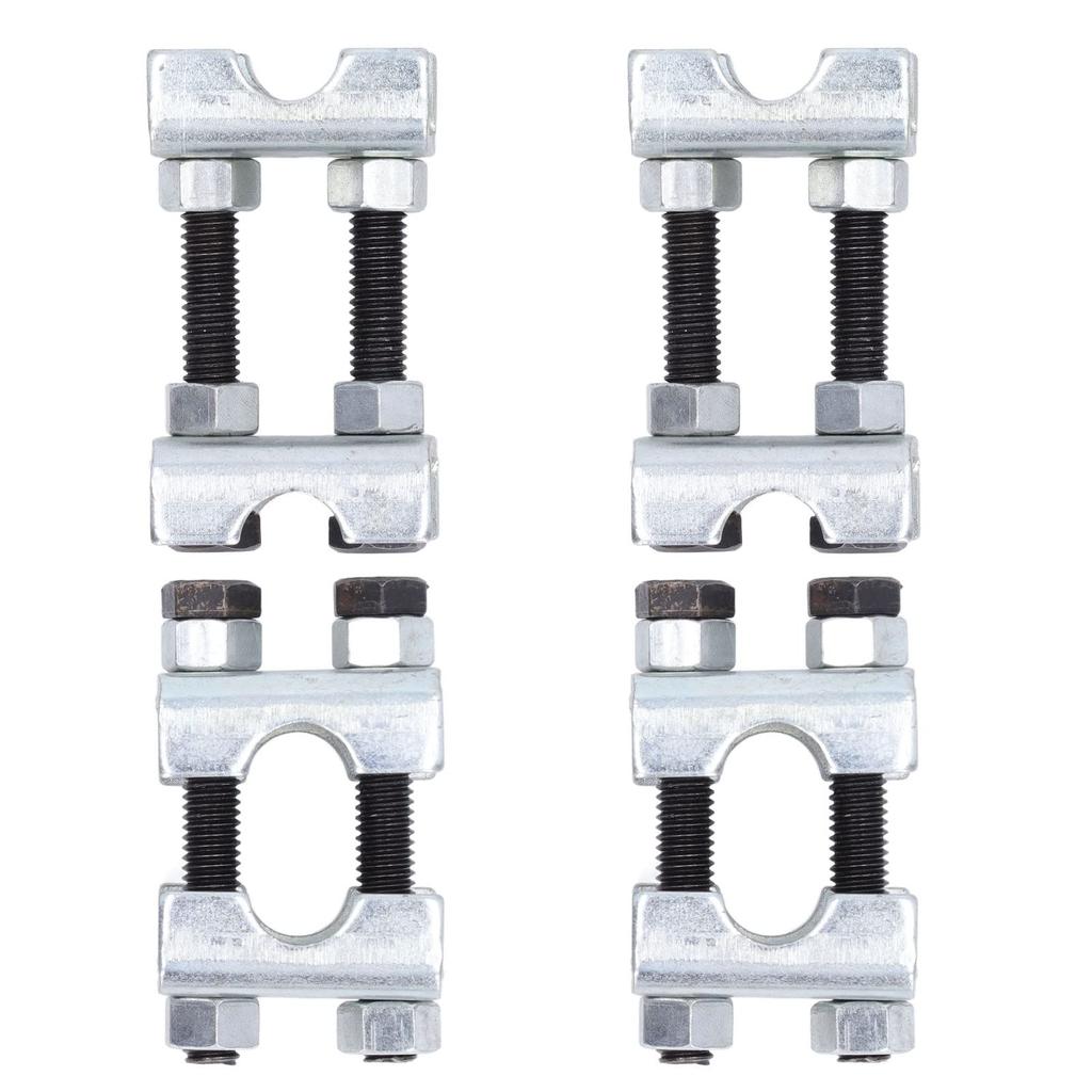 4pcs Mini Coil Spring Compressor, 2-Way Adjustable Spring Spacer, Durable and Stable Carbon Steel Shock Adjustment Tool