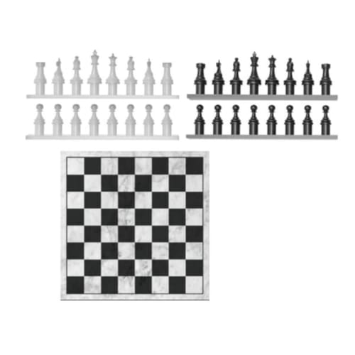 Tori Factory 1/12 IDEA Series Figure Chess Game Set with Resin Spare Hands, Resin Kit ID-12, Molded In Color