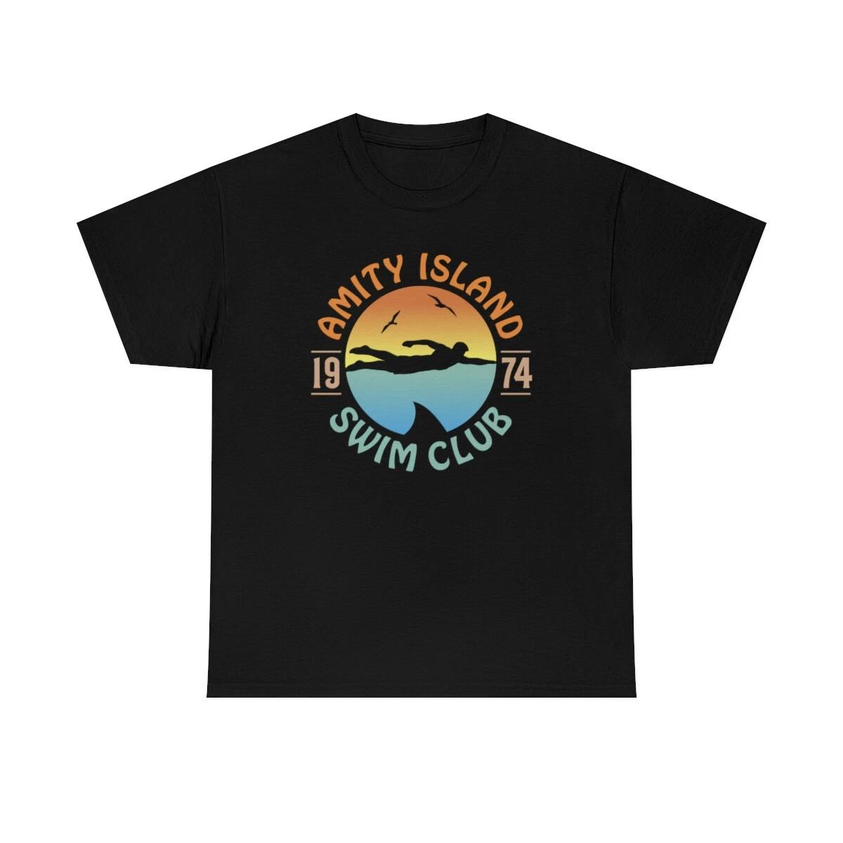Amity Island Swim Club 1974 T-Shirt 3XL