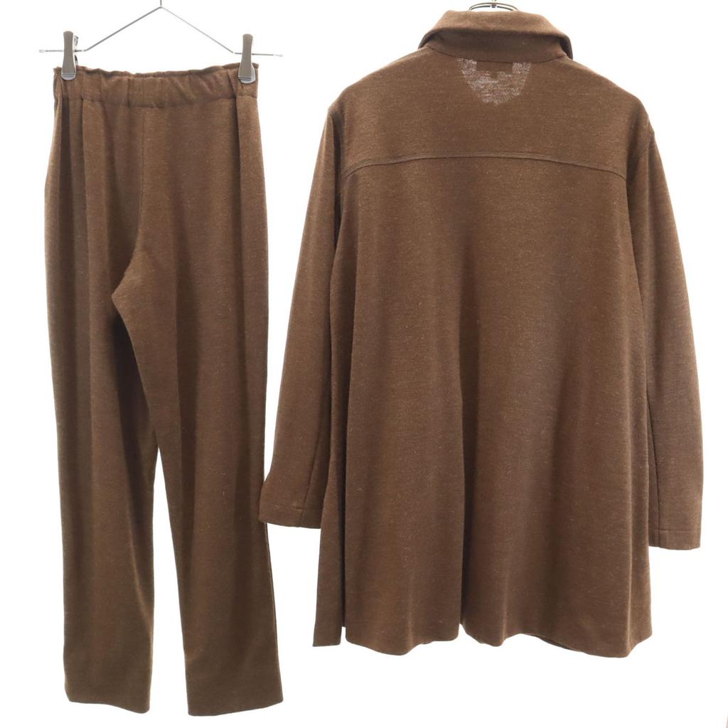 Herno 90s Made in Italy Old Wool coat Setup 42 Brown Women Used