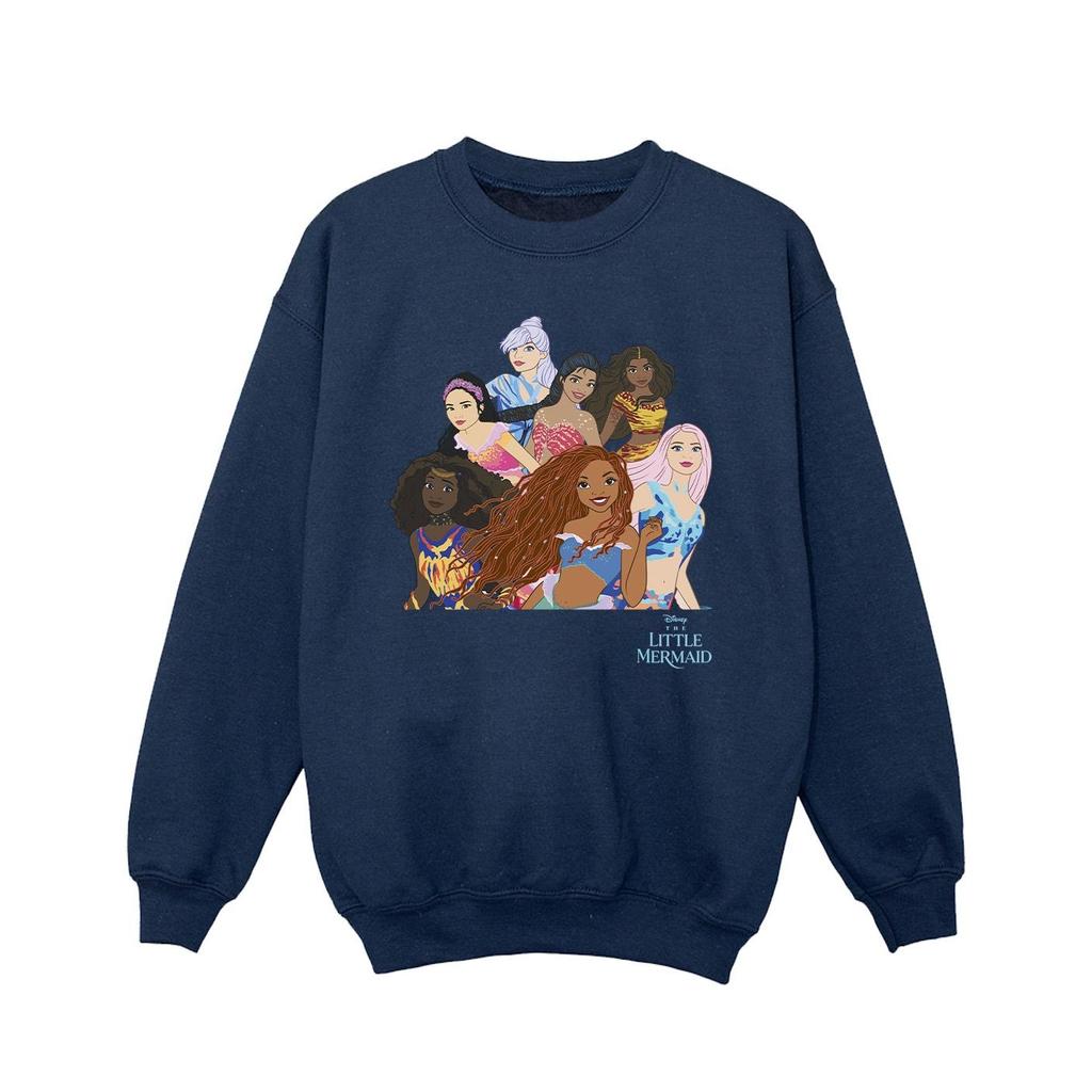 The Little Mermaid Girls Group Sweatshirt