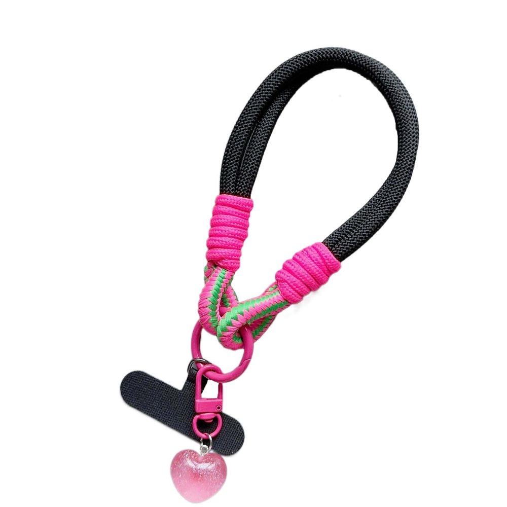 Detachable Mobile Phone Strap Love Keychain Mobile Phone Charm Mobile Phone Lanyard  Lanyard Patch