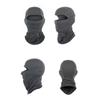 Kids Balaclava Ski Mask - outdoor riding Kids Ski Neck Gaiter & Toddler Fleece Neck Warmer w/Helmet Liner Hood - Snowboarding Youth Ski Hat Black