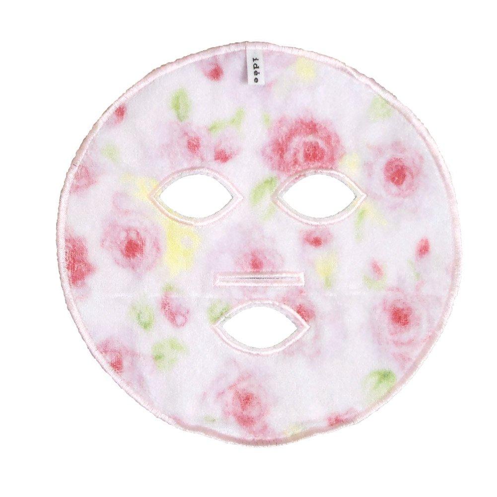 

from Ideazora Bath Esthetic Face Mask Print [Towels Imabari] (Rose)