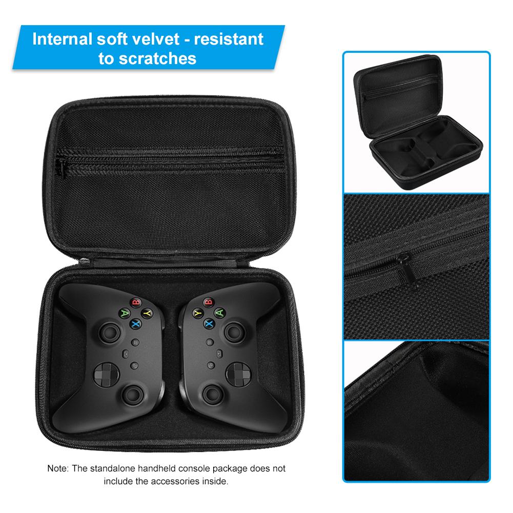 For Xbox Series X/S Wireless Controllers Storage Bag EVA Portable Shockproof Protective Case Carrying Bag Protective Pouch