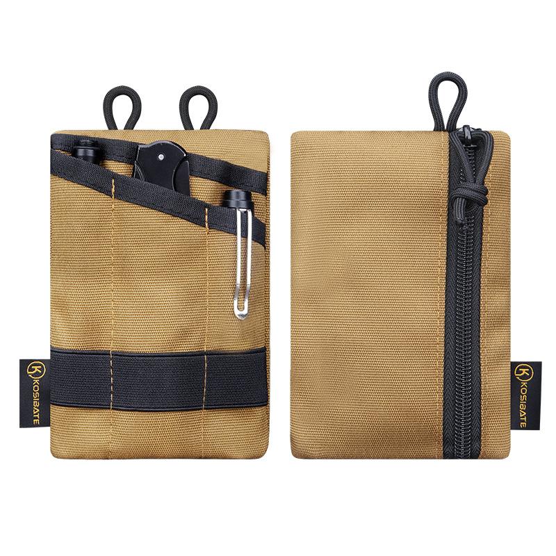 Storage bag Tactical EDC Molle Pouch Mini Wallet Card Key Belt Waist Pack Camping Hiking Hunting Outdoor Coin Purse