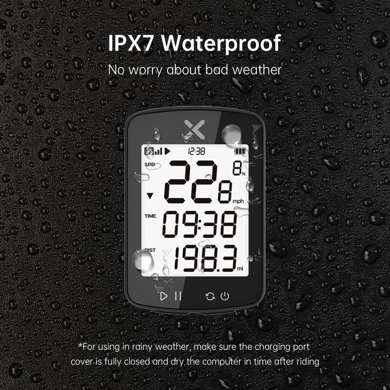 XOSS G2 GPS Bike Computer Smart Wireless IPX7 Waterproof Type-C Cycle Speedometer Odometer Cycling Computer Bicycle Stopwatch